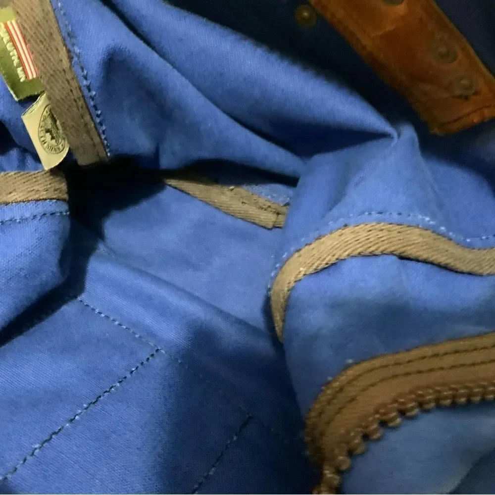Duluth BackPack Genuine Canvas & Leather large  made in USA